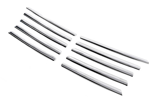 Chrome Grille Covers (V-class, Stainless Steel) for Mercedes Vito W638 1996-2003 - image 2