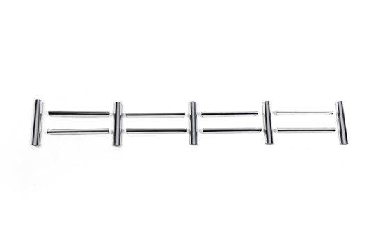 Grille trim cover (13 pcs, stainless steel) for Peugeot Bipper 2008-2017 - image 2