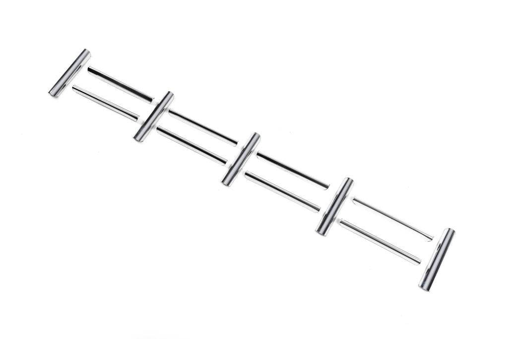 Radiator grille trim (13 parts, stainless steel) for Citroen Nemo - Reelken Auto