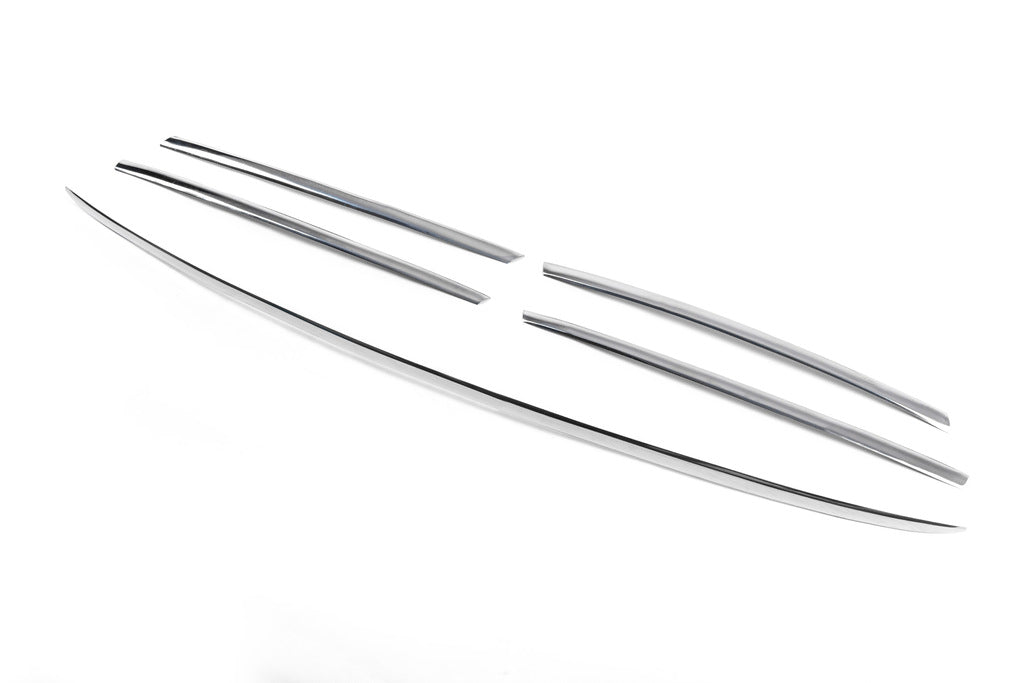 Chrome trim for radiator grille frame (2002-2006, 5 pcs, stainless steel) for Mercedes Sprinter W901/902/903/904/905 1995-2006 - image 4