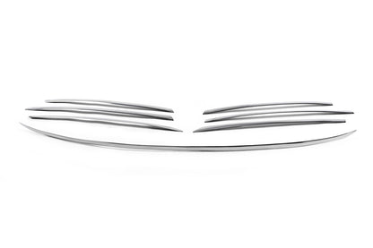 Chrome trim for grille surround (2000-2002, 7 pcs, stainless steel) for Mercedes Sprinter W901/902/903/904/905 1995-2006 - image 2