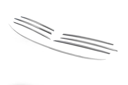 Chrome trim for grille surround (2000-2002, 7 pcs, stainless steel) for Mercedes Sprinter W901/902/903/904/905 1995-2006 - image 3