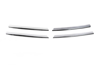 Chrome Grille Covers (4 pcs, Stainless Steel) for Opel Astra H 2004-2013 - image 2