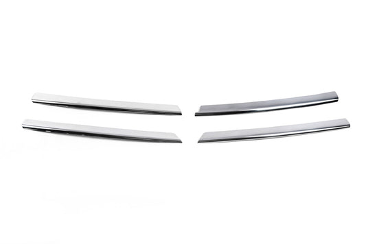 Chrome Grille Covers (4 pcs, Stainless Steel) for Opel Astra H 2004-2013 - image 2