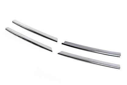 Lining on the grille (4 piece, stainless steel.) for Opel Astra H 2004-2013 - Reelken Auto