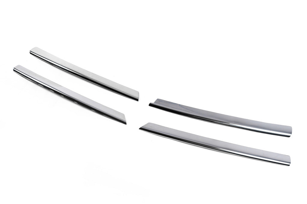 Chrome Grille Covers (4 pcs, Stainless Steel) for Opel Astra H 2004-2013 - image 3