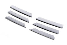 Chrome Grille Covers (Model 2004-2006, 6 pcs, Stainless Steel) for Renault Megane II 2004-2009 - image 2