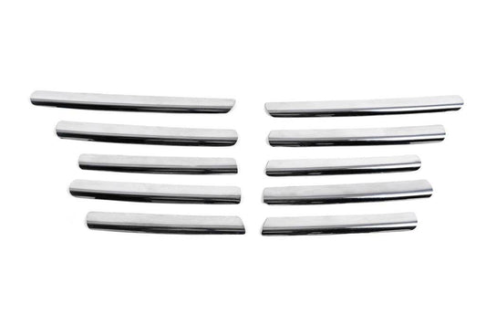 Grill pads (stainless) for Opel Vectra B 1995-2002 - Reelken Auto