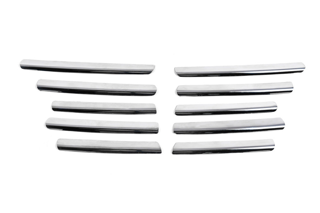 Chrome Grille Covers (Stainless Steel) for Opel Vectra B 1995-2002 - image 3
