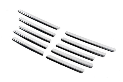 Grill pads (stainless) for Opel Vectra B 1995-2002 - Reelken Auto