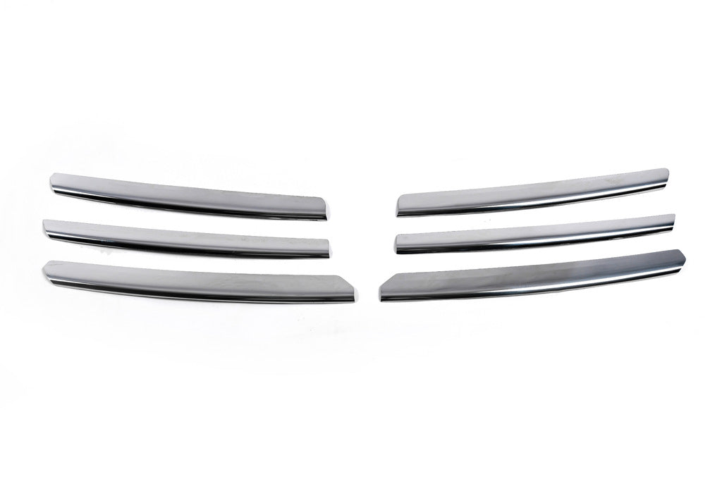 Chrome Grille Covers (6 pcs, Stainless Steel) for Opel Zafira B 2005-2011 - image 3