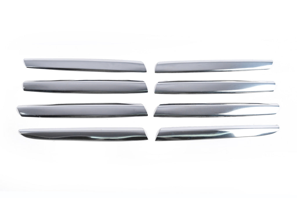 Scuff grille (8 pieces, stainless steel.) for Nissan Qashqai 2007-2010 - image 2