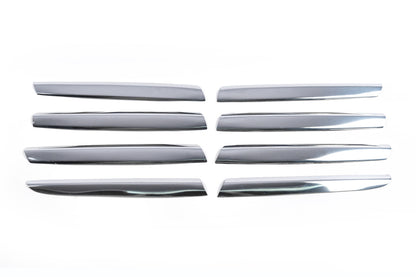 Scuff grille (8 pieces, stainless steel.) for Nissan Qashqai 2007-2010 - image 2