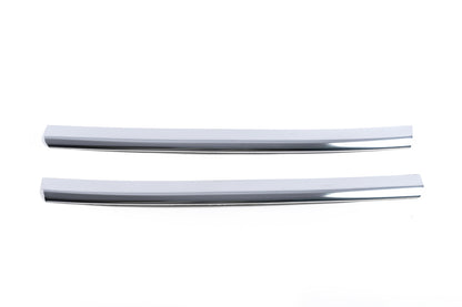 Lining on the grille (2 PCs, stainless steel) for Volkswagen Caddy 2015-2020 - image 8