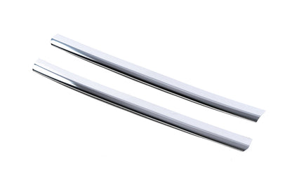 Lining on the grille (2 PCs, stainless steel) for Volkswagen Caddy 2015-2020 - image 9