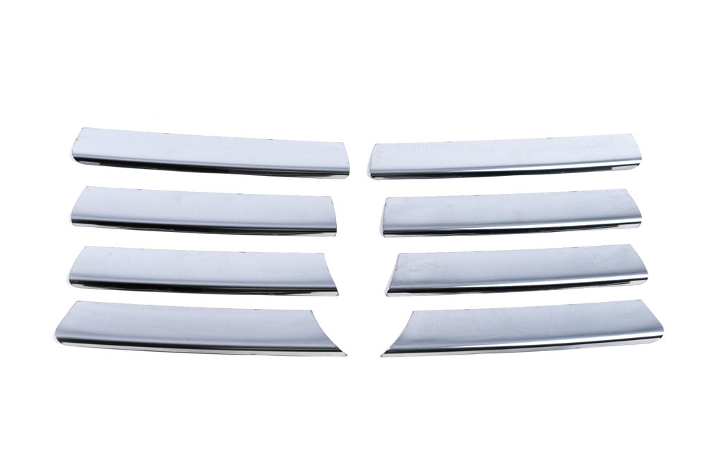 Chrome Grille Covers (8 pcs, Stainless Steel) for Volkswagen Bora 1998-2004 - image 2