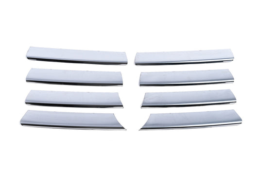 Chrome Grille Covers (8 pcs, Stainless Steel) for Volkswagen Bora 1998-2004 - image 2
