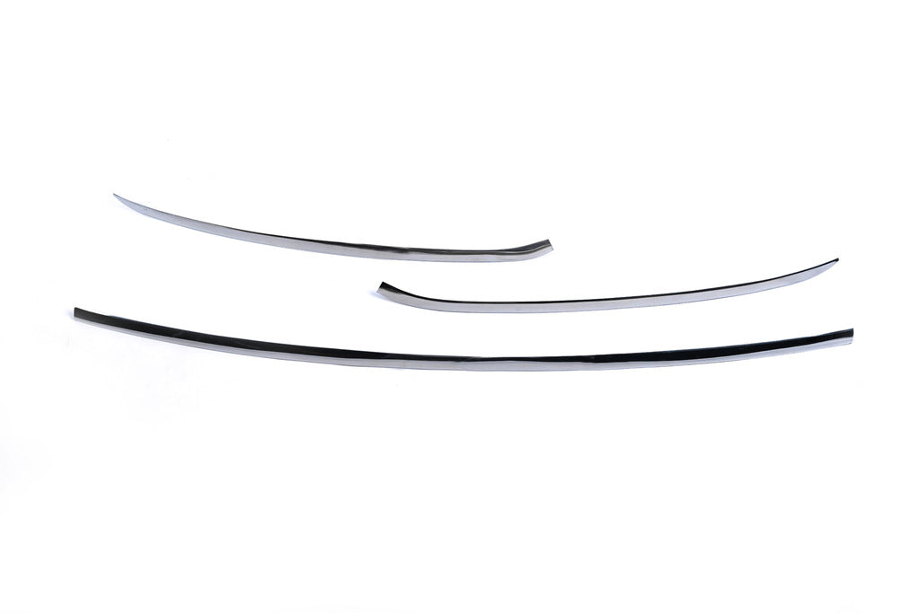 Bumper Grille Trim Covers 2014-2018 Carmos (Stainless Steel) for Volkswagen Jetta 2011-2018 - image 3
