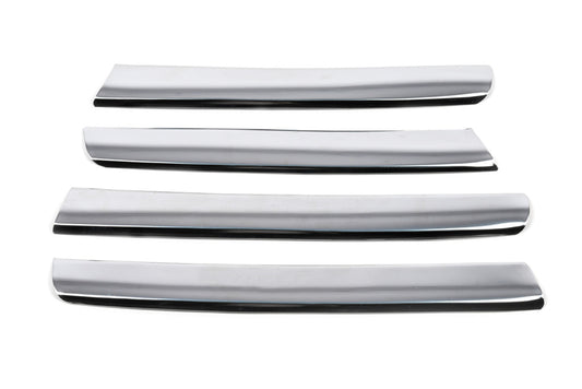 Scuff grille (4 pieces, stainless steel) for Volkswagen Touareg 2002-2010 - image 2