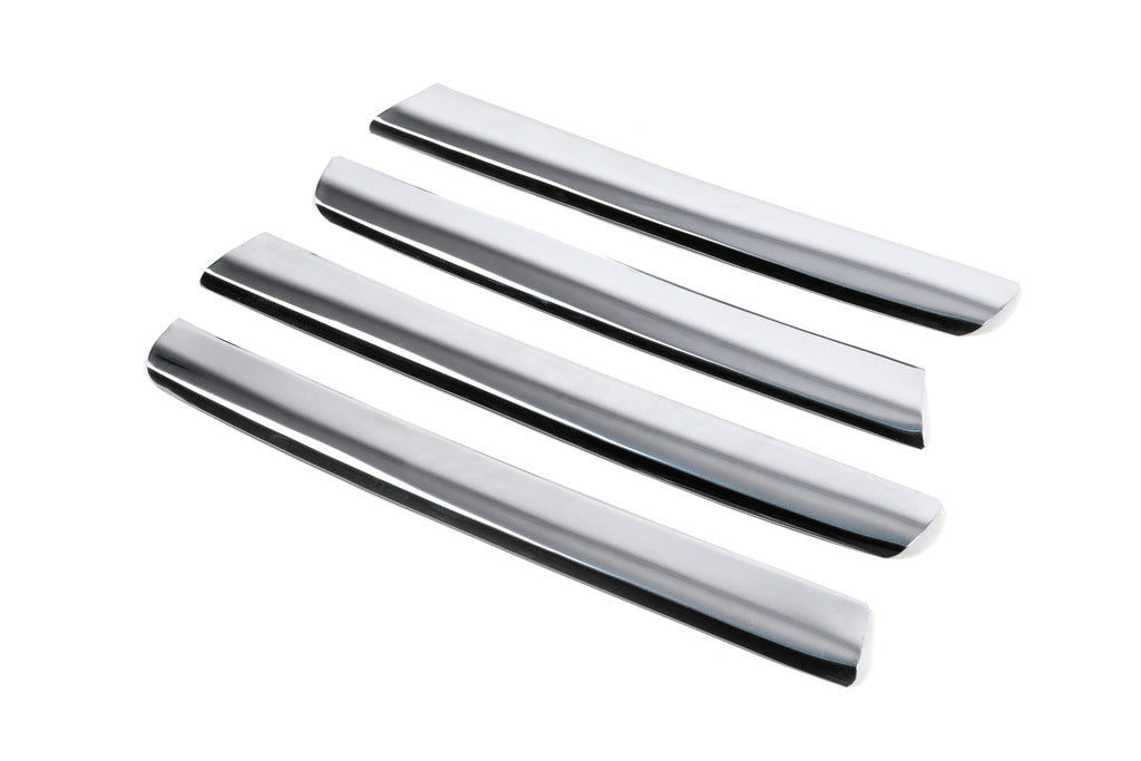Scuff grille (4 pieces, stainless steel) for Volkswagen Touareg 2002-2010 - image 3