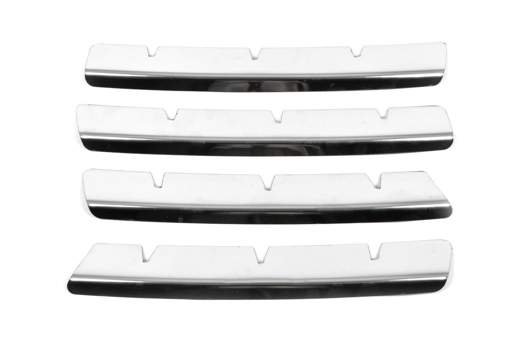 Scuff grille (4 pieces, stainless steel) for Volkswagen Touareg 2002-2010 - image 4