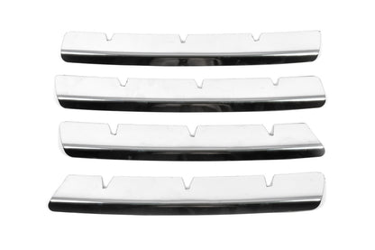 Grille Covers (4 pcs, Stainless Steel) for Volkswagen Touareg 2002-2010 - image 4