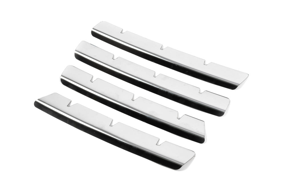 Scuff grille (4 pieces, stainless steel) for Volkswagen Touareg 2002-2010 - image 5