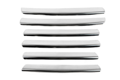 Chrome Grille Covers (6 pcs, Stainless Steel) for Volkswagen Touran 2003-2010 - image 4