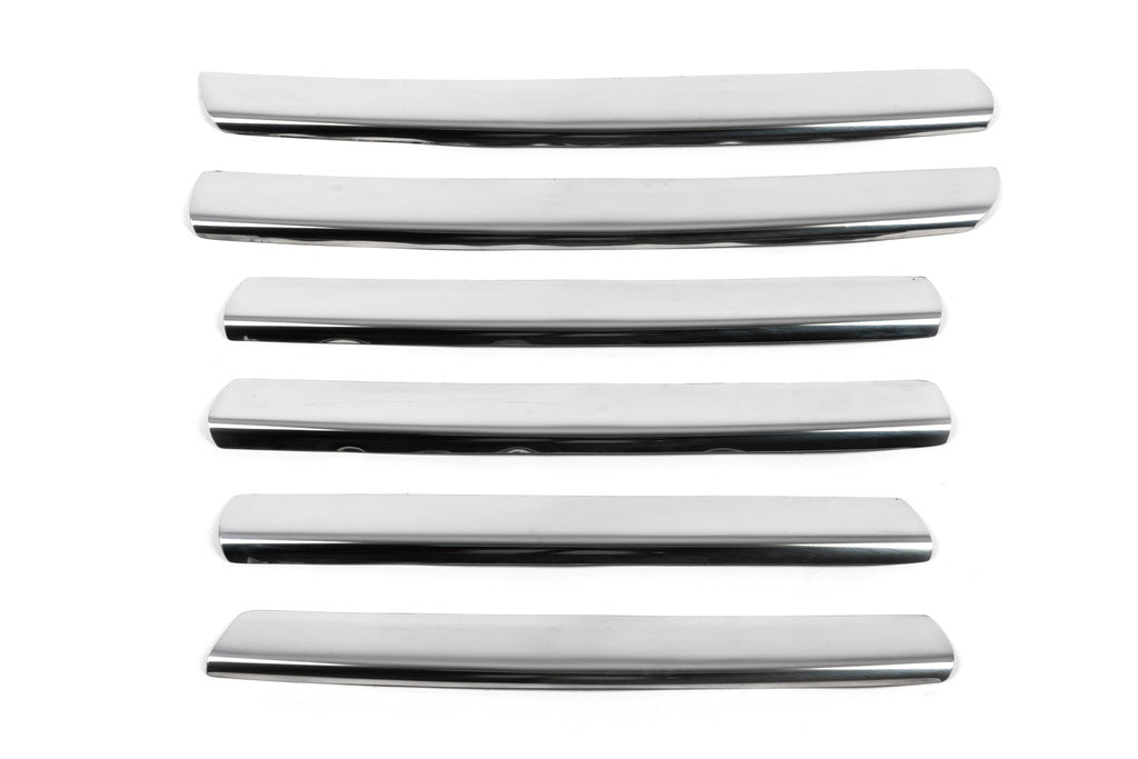 Chrome Grille Covers (6 pcs, Stainless Steel) for Volkswagen Touran 2003-2010 - image 4