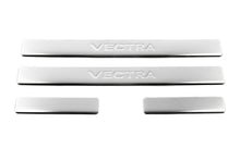Stainless Steel Door Sill Protectors (Omsa, 4 pcs) for Opel Vectra C 2002-2008 - image 2