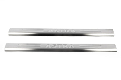 Door sills Omsa (stainless) for Opel Astra G classic 1998-2012 - image 2