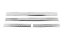 Door Sill Protectors OmsaLine (4 pcs, Stainless Steel) for Volkswagen Jetta 2006-2011 - image 2