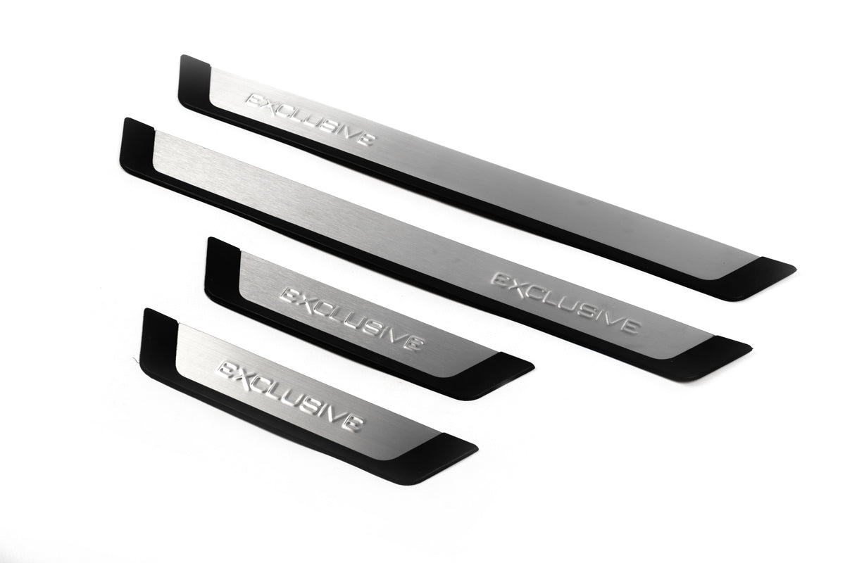 Door Sill Protectors Exclusive (4pcs) for Audi A3 2012-2020 - image 1