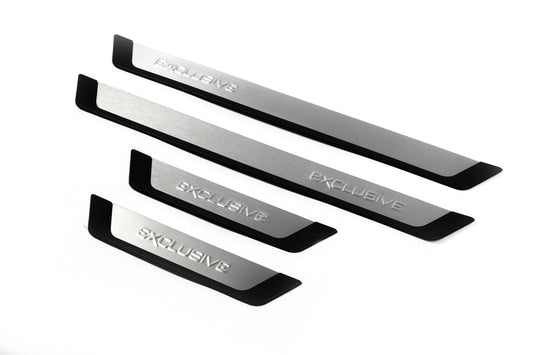 Door Sill Protectors Exclusive (4pcs) for Audi A3 2012-2020 - image 1
