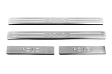 Door Sill Protectors OmsaLine (4 pcs, Stainless Steel) for Volkswagen Polo 2010-2017 - image 2