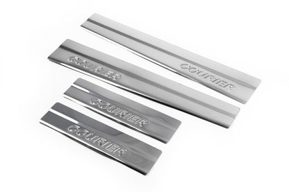 Door Sill Protectors OmsaLine (4 pcs, Stainless Steel) for Ford Courier 2014-2023 - image 8