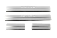 Door Sill Protectors OmsaLine (4 pcs, Stainless Steel) for Ford Fiesta 2002-2008 - image 2