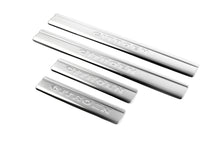 Door Sill Protectors OmsaLine (4 pcs, stainless steel) for Citroen C-4 Picasso 2006-2013 - image 1