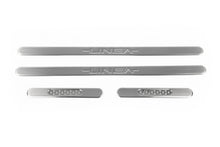 Door Sill Protectors OmsaLine (4 pcs, Stainless Steel) for Fiat Linea 2006-2018 - image 2
