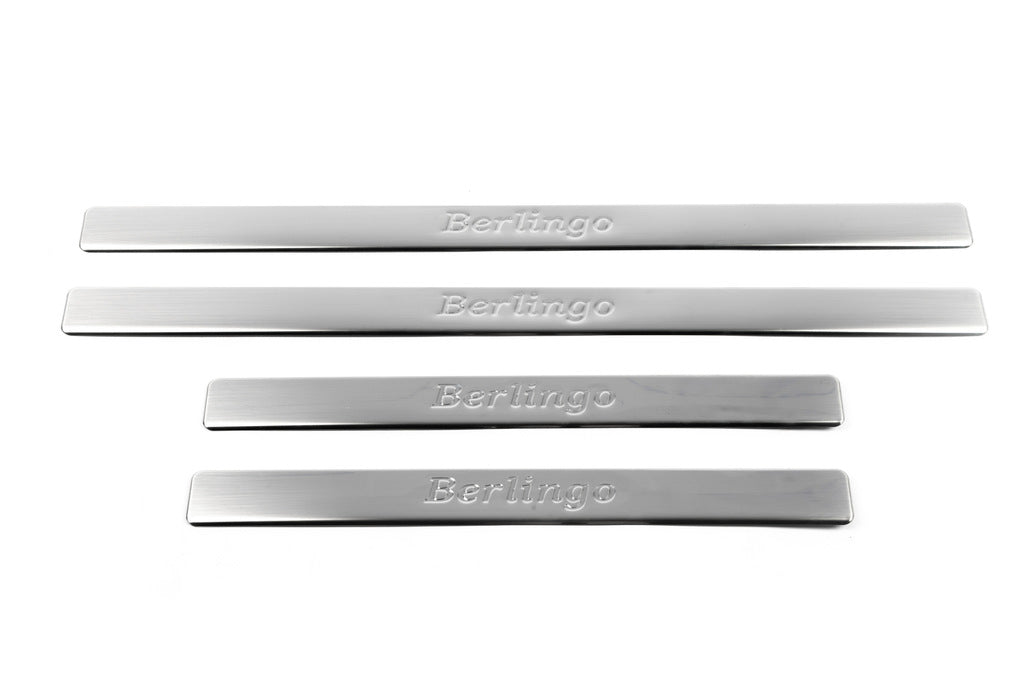 Door sills OmsaLine (stainless) for Citroen Berlingo 2008-2018 - image 2