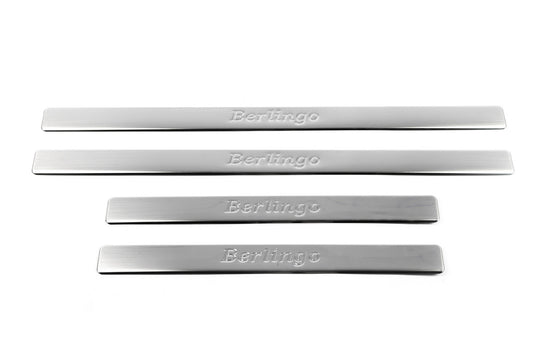 Door sills OmsaLine (stainless) for Citroen Berlingo 2008-2018 - image 2