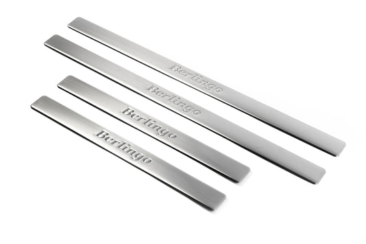 Door sills OmsaLine (stainless) for Citroen Berlingo 2008-2018 - image 1