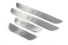 Door Sill Protectors OmsaLine (4 pcs, Stainless Steel) for Hyundai I-30 2012-2017 - image 1