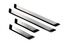 Door Sill Covers (4 pcs, Stainless Steel) for Hyundai Elantra (MD/UD) 2011-2015 - image 1