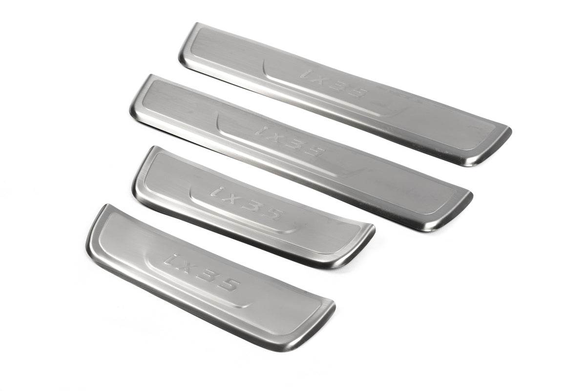 Sill Libao (4 pieces, stainless steel) for Hyundai IX-35 2010-2015 - Reelken Auto