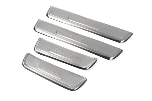 Sill Libao (4 pieces, stainless steel) for Hyundai IX-35 2010-2015 - Reelken Auto