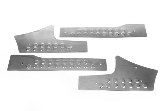 Interior door sill plates OmsaLine stainless steel for Citroen Berlingo 2008-2018 - image 2