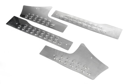Interior door sill plates OmsaLine stainless steel for Peugeot Partner Tepee 2008-2018 - image 1