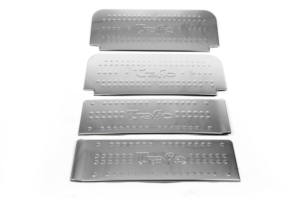 Door Sill Protectors OmsaLine (Stainless Steel) for Renault Trafic 2001–2015 - image 2