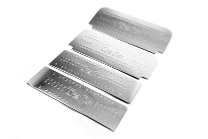 Door Sill Protectors OmsaLine (Stainless Steel) for Renault Trafic 2001-2015 - image 1